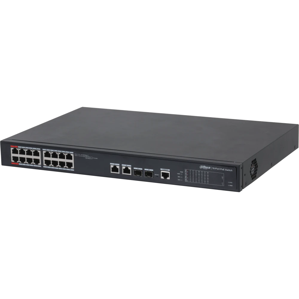 Коммутатор (свитч) Dahua DH-PFS4218-16ET-190 - фото 2
