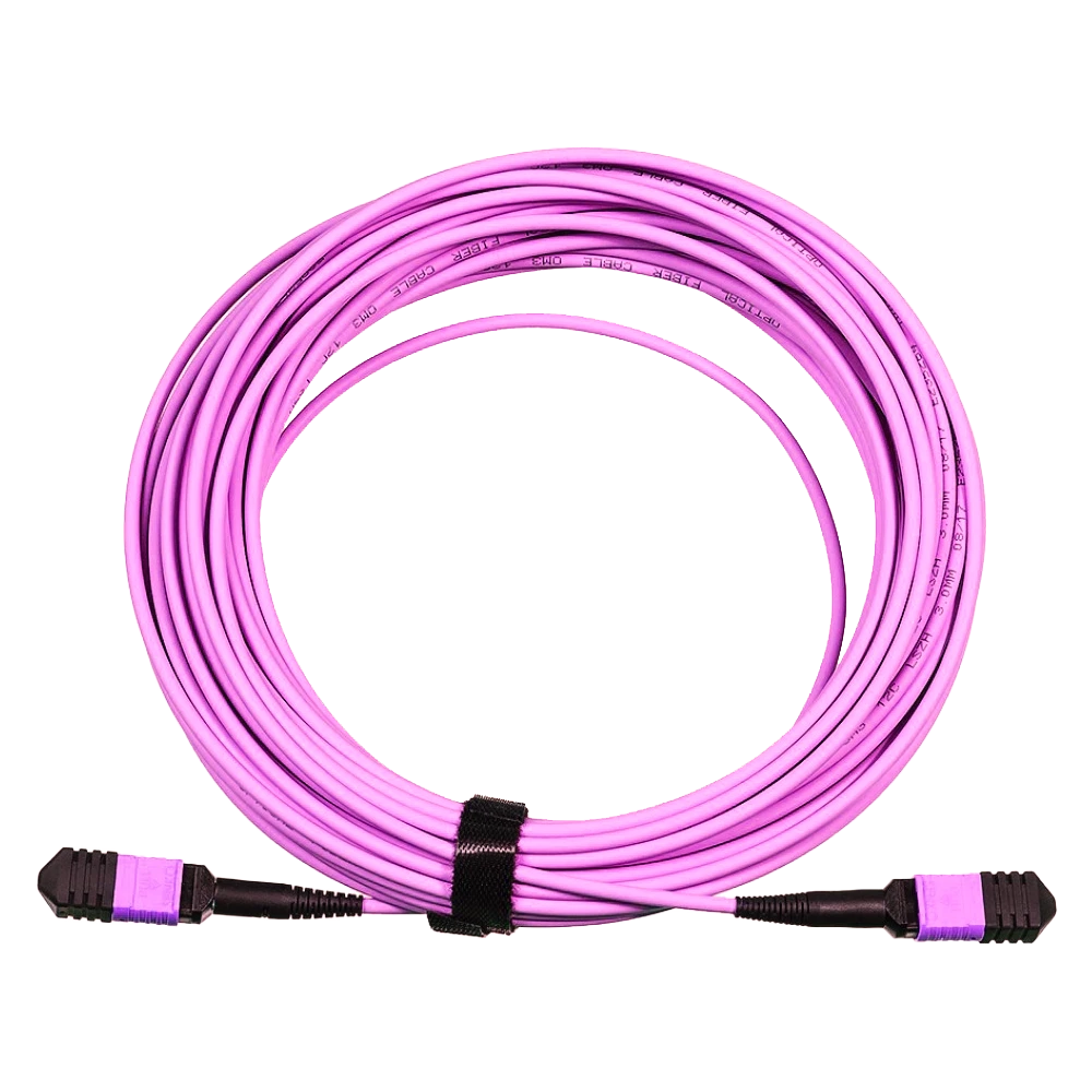 Кабельная сборка Lanmaster LAN-12M-12M/OM4B-3.0 - фото 2