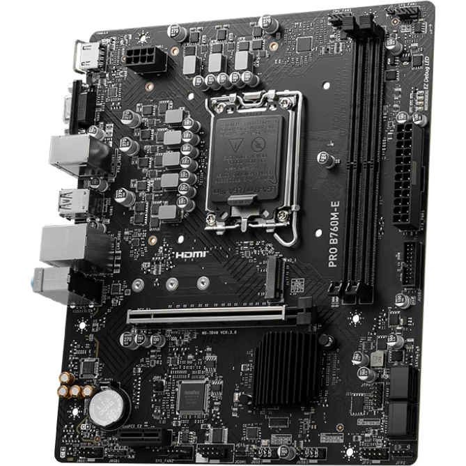 Материнская плата MSI PRO B760M-E - фото 2