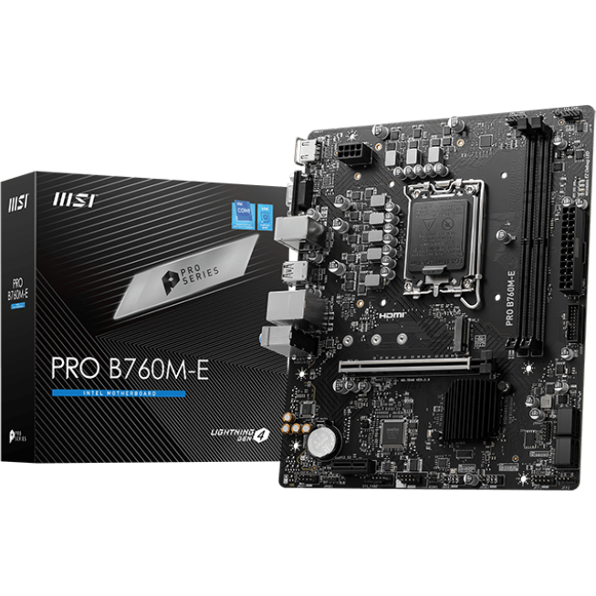 Материнская плата MSI PRO B760M-E - фото 5