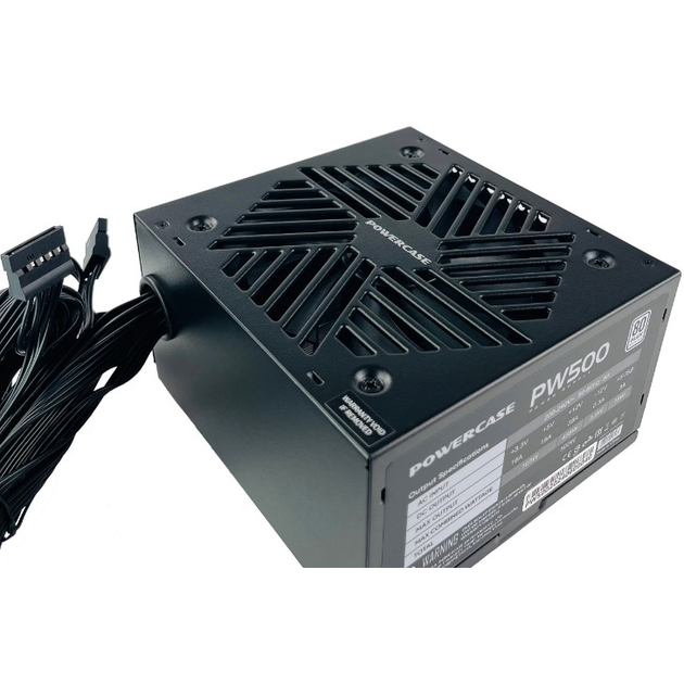 Блок питания 500W Powercase PW500 - PS-500W-DC - фото 4