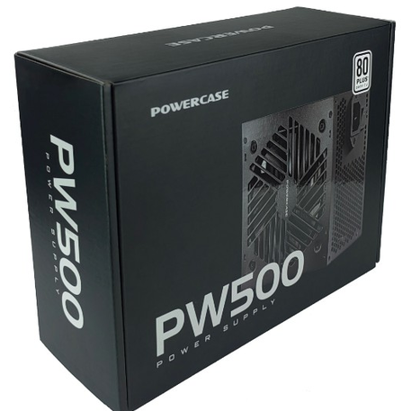Блок питания 500W Powercase PW500 - PS-500W-DC - фото 6