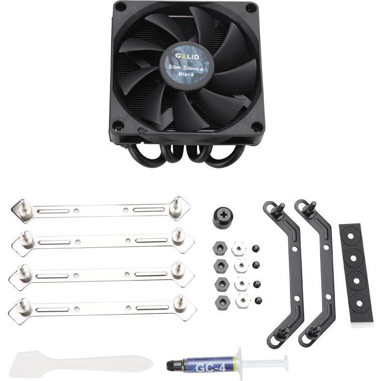 Кулер GELID Slim Silence Black - CC-SSILENCE-BL - фото 5