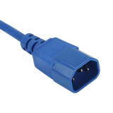 Кабель питания C13 - C14, 1.5м, Lanmaster LAN-PP13/14-1.5-BL