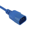 Кабель питания C13 - C14, 1.5м, Lanmaster LAN-PP13/14-1.5-BL - фото 3