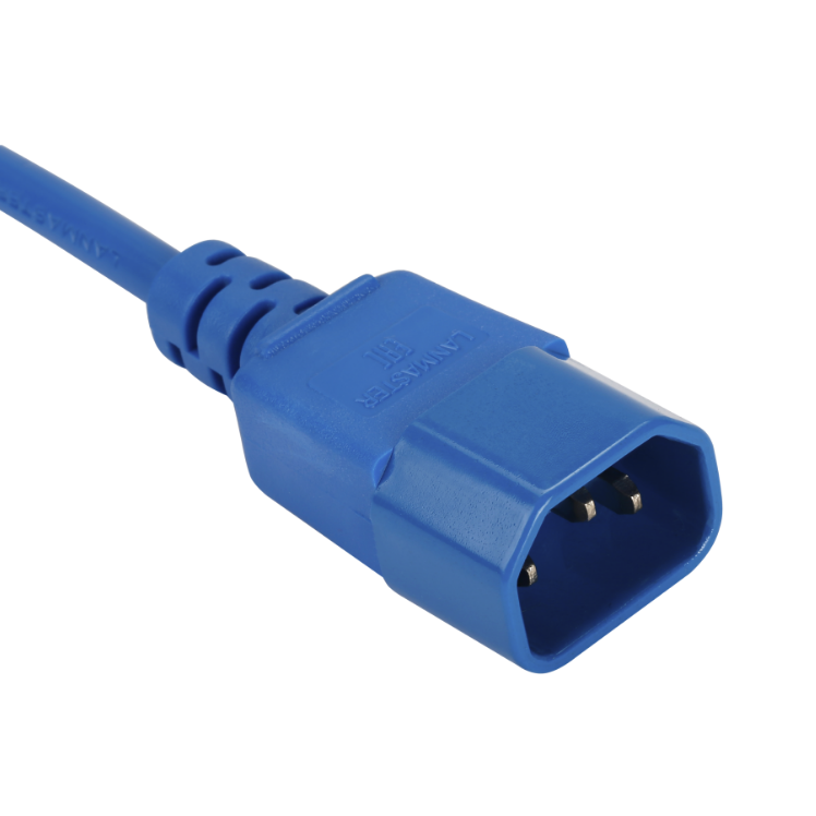 Кабель питания C13 - C14, 10м, Lanmaster LAN-PP13/14-10-BL - фото 3