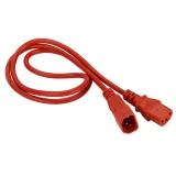 Кабель питания C13 - C14, 10м, Lanmaster LAN-PP13/14-10-RD