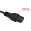 Кабель питания C13 - C14, 5м, Lanmaster LAN-PP13L/14-5.0-BK - фото 2