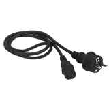 Кабель питания Schuko - C13, 10м, Lanmaster LAN-PP13/SH-10-BK