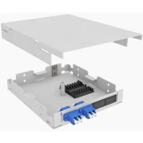 Оптический кросс TopLAN КРНМ-Top-04LC/U-OS2-GY-DIN