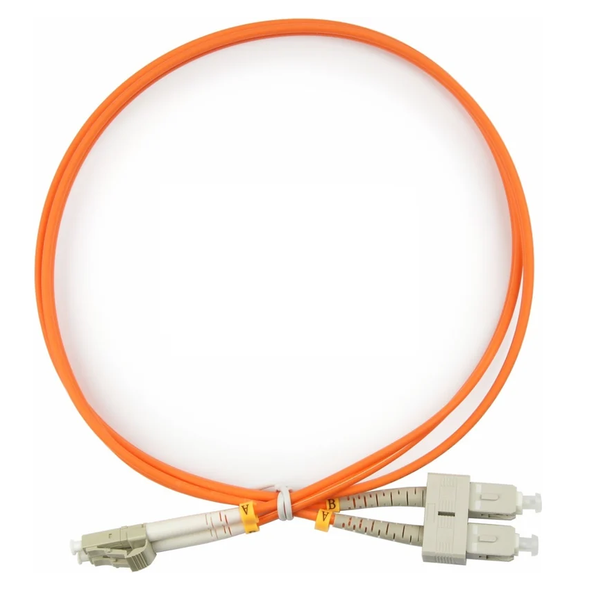 Патч-корд TopLAN DPC-TOP-OM2-LC/P-SC/P-3.0, 3м