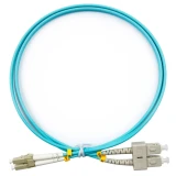 Патч-корд TopLAN DPC-TOP-OM3-LC/P-SC/P-2.0, 2м