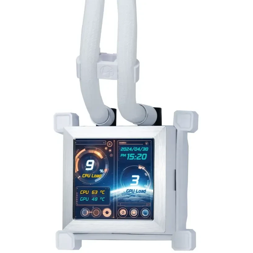 Система жидкостного охлаждения Lian Li HydroShift LCD 360S White - G89.GHSLCD36SW.R0 - фото 2