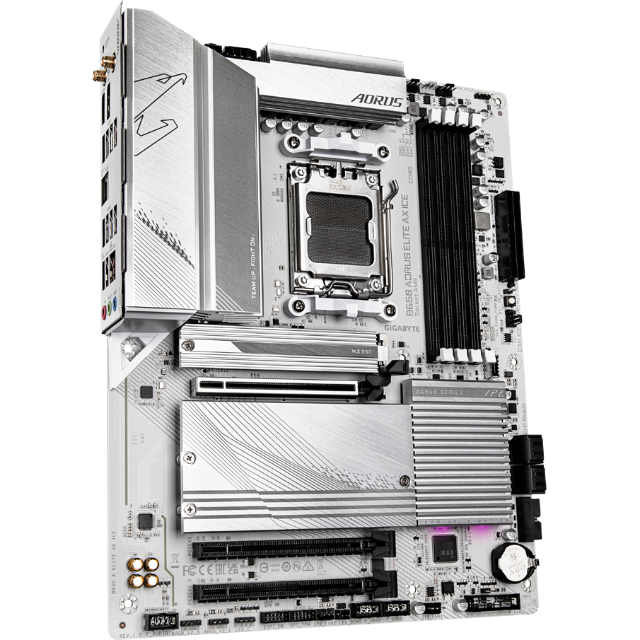 Материнская плата Gigabyte B650 AORUS ELITE AX ICE - фото 2
