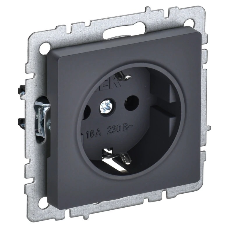 Электрическая розетка IEK BRITE BR-R14-16-K53