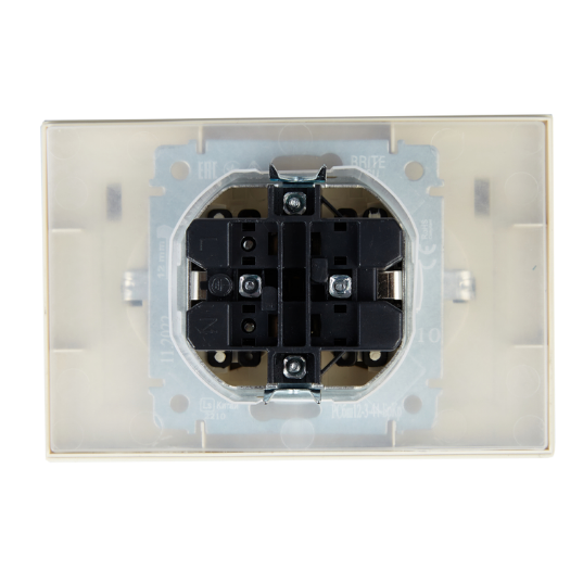 Электрическая розетка IEK BRITE BR-R26-16-44-K10-F - фото 4