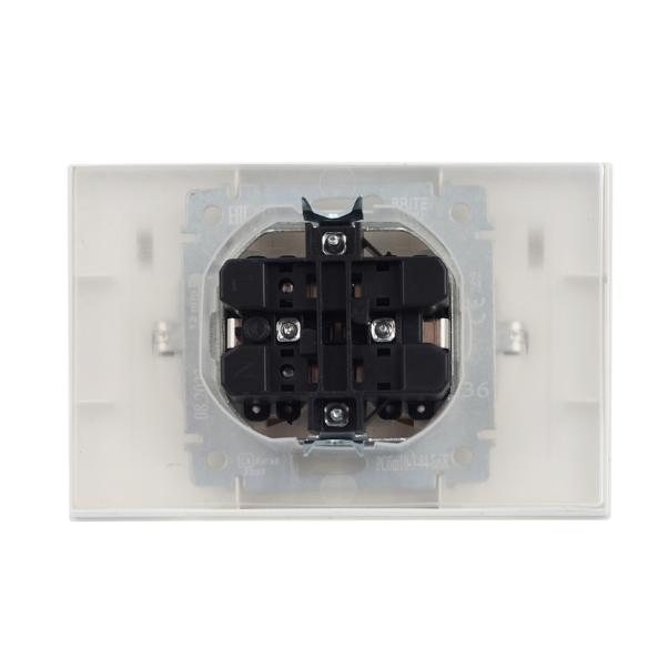 Электрическая розетка IEK BRITE BR-R26-16-44-K36-F - фото 2