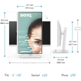 Монитор BenQ 27" GW2790QT White