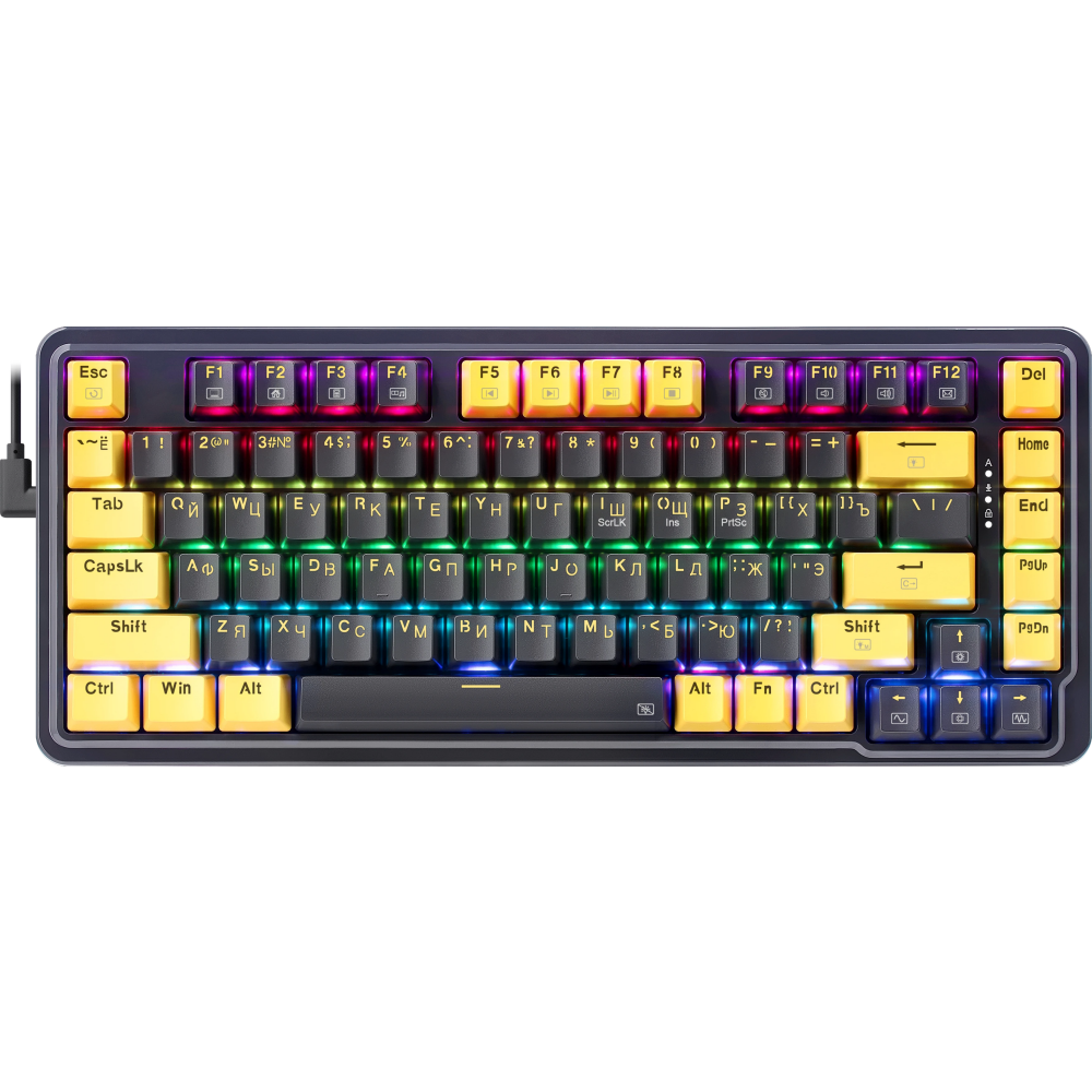 Клавиатура Redragon Elf Black/Yellow