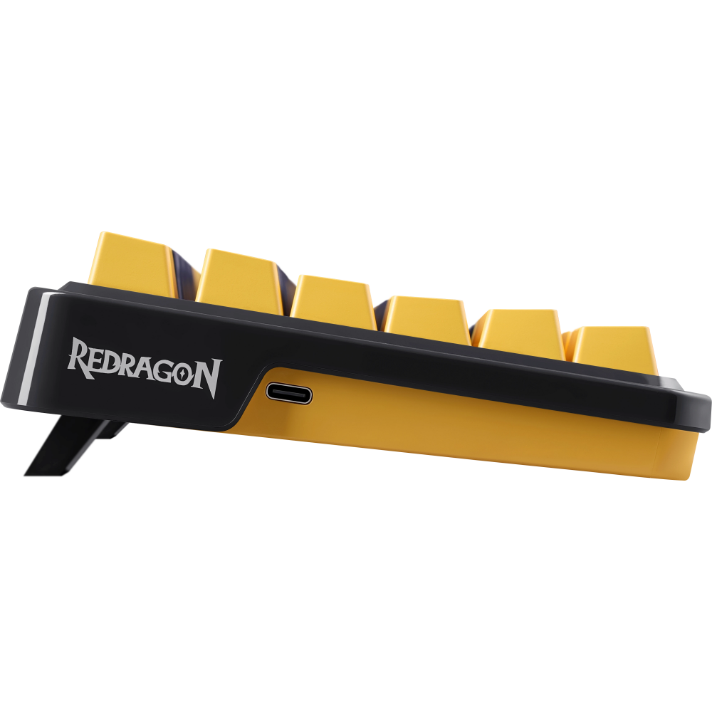Клавиатура Redragon Elf Black/Yellow - 71664 - фото 5