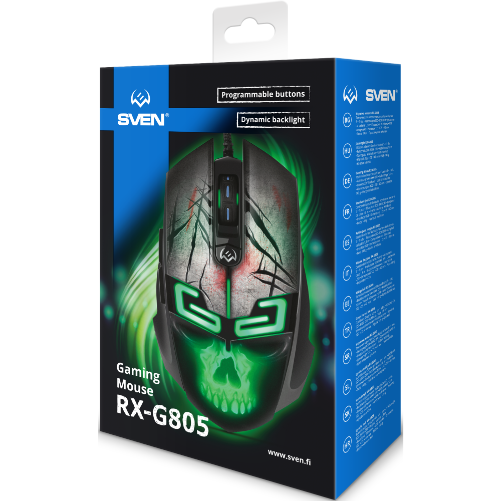 Мышь Sven RX-G805 Black - SV-020095 - фото 10