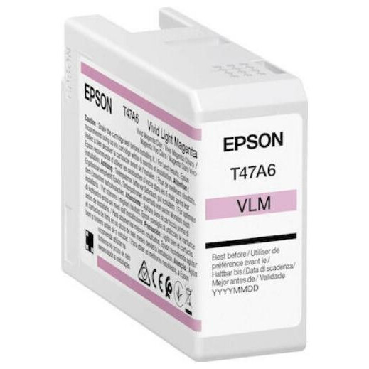 Картридж Epson C13T47A600 Vivid Light Magenta