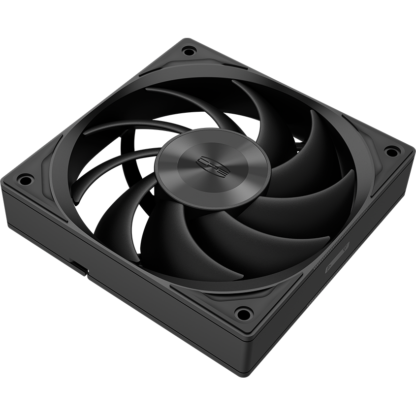 Вентилятор для корпуса PCcooler F5 R120 Black - F5R120 BK - фото 2