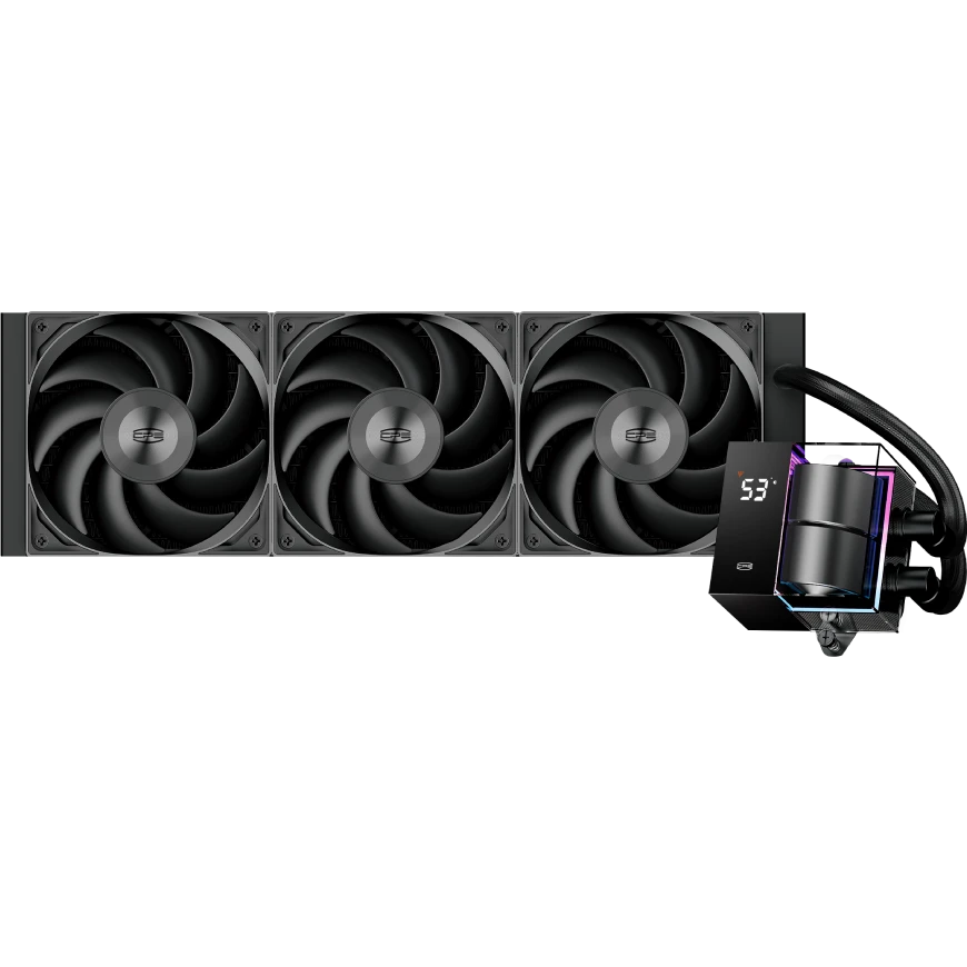 Система жидкостного охлаждения PCcooler DS360 Black - DS360 BK