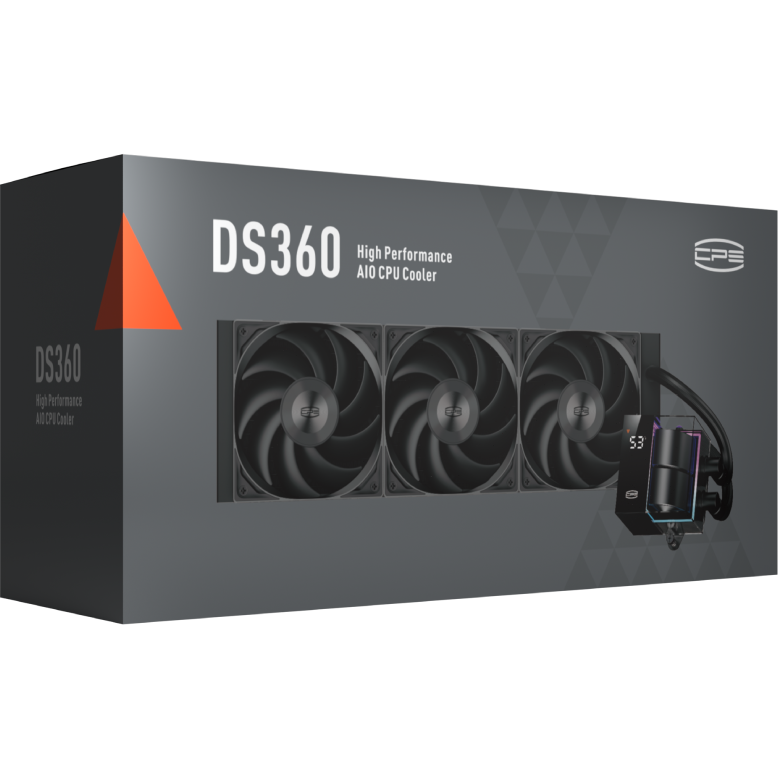 Система жидкостного охлаждения PCcooler DS360 Black - DS360 BK - фото 8