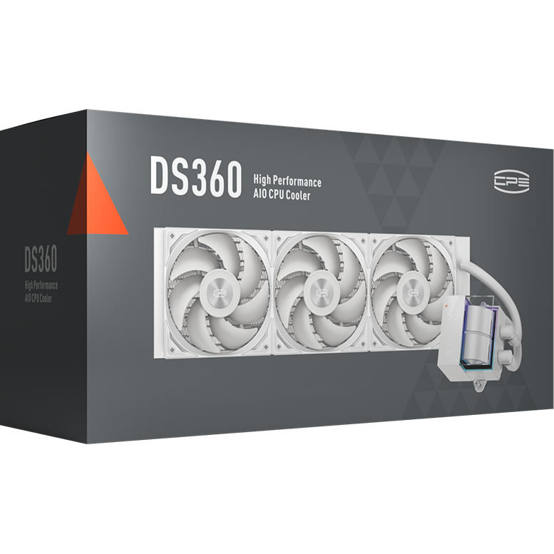 Система жидкостного охлаждения PCcooler DS360 WH - фото 7