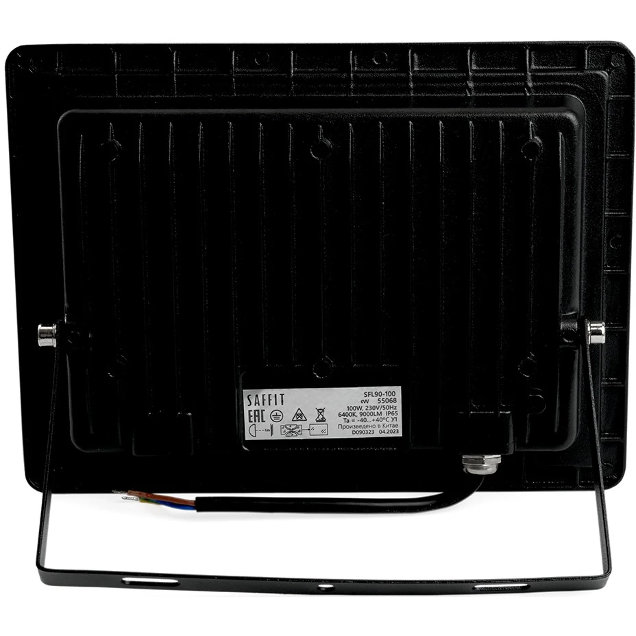 Прожектор Saffit SFL90-100 6400K Black - 55068 - фото 2