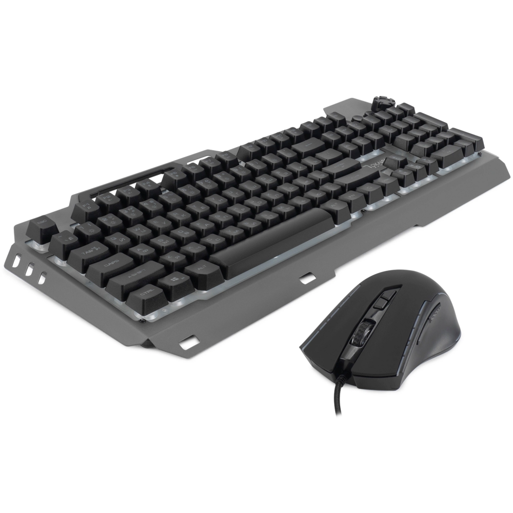 Клавиатура + мышь Oklick 700GMK Black - 1533156 - фото 4