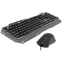 Клавиатура + мышь Oklick 700GMK Black - 1533156 - фото 4
