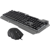 Клавиатура + мышь Oklick 700GMK Black (1533156)