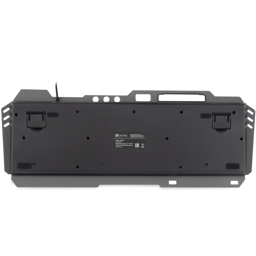 Клавиатура + мышь Oklick 700GMK Black - 1533156 - фото 7