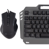 Клавиатура + мышь Oklick 700GMK Black (1533156)