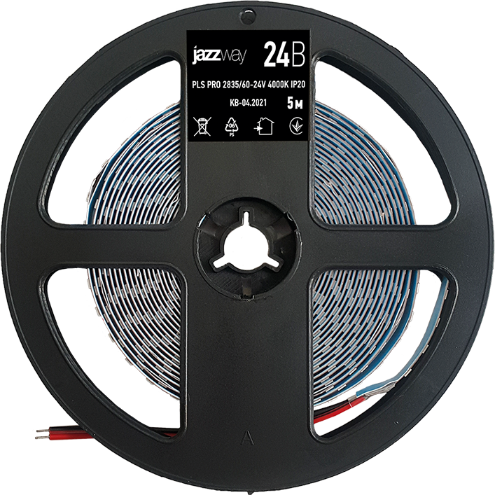 Светодиодная лента JazzWay PLS PRO 2835/ 60-24V, 5м - 5015630 - фото 2