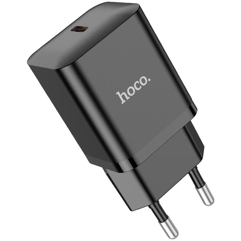 Сетевое зарядное устройство HOCO N27 Black - фото 3