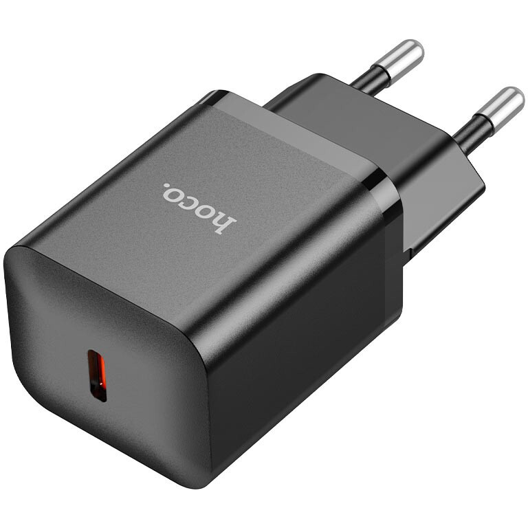 Сетевое зарядное устройство HOCO N27 Black - фото 4