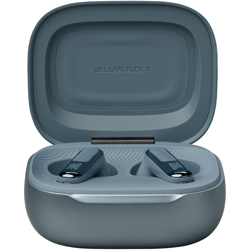 Гарнитура JBL Live Flex 3 Blue - JBLLIVEFLEX3BLU - фото 3