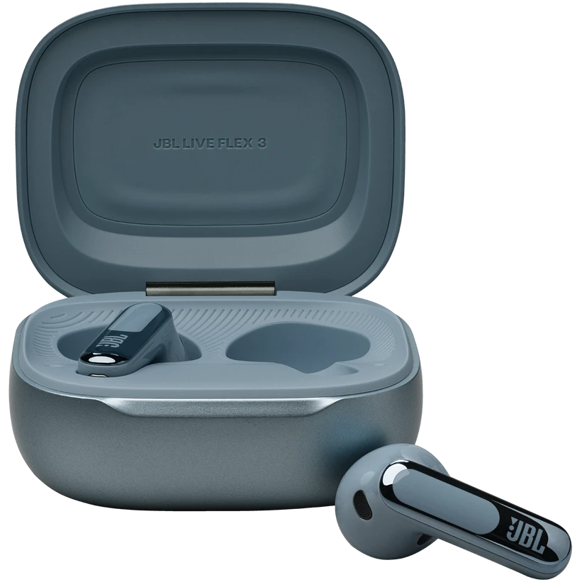 Гарнитура JBL Live Flex 3 Blue - JBLLIVEFLEX3BLU - фото 2