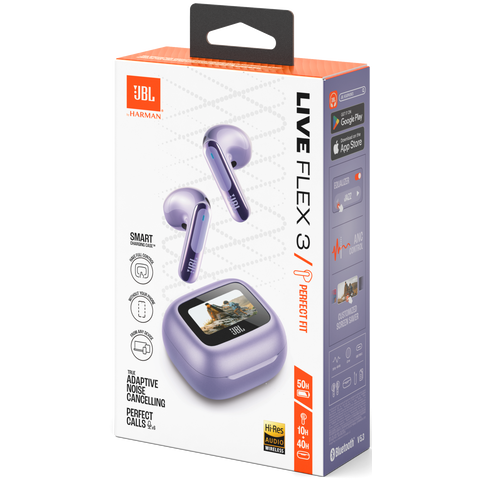 Гарнитура JBL Live Flex 3 Purple - JBLLIVEFLEX3PUR - фото 12