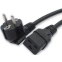 Кабель питания Schuko - C19, 1.8м, Filum FL-PC-SH90/C19-C3-1.8-BK