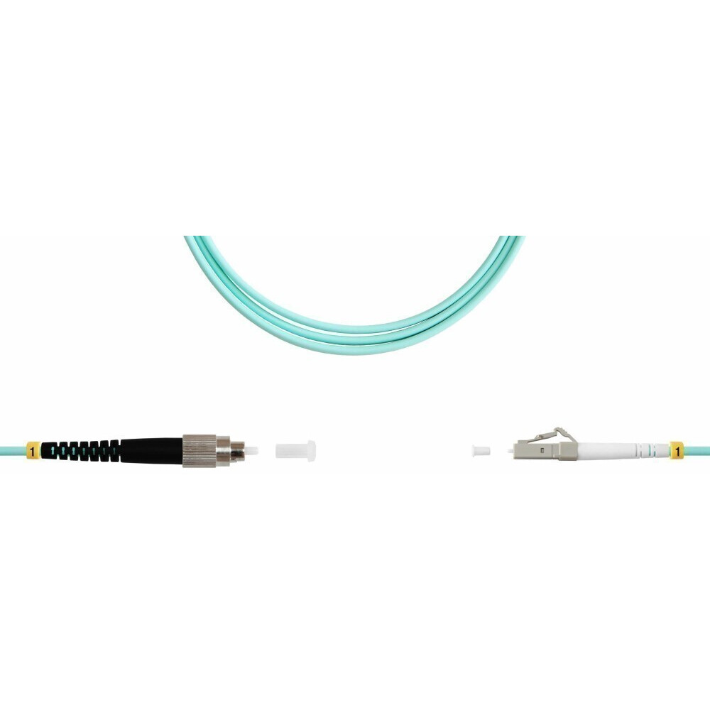Патч-корд TopLAN PC-TOP-OM3-FC/P-LC/P-5.0, 5м