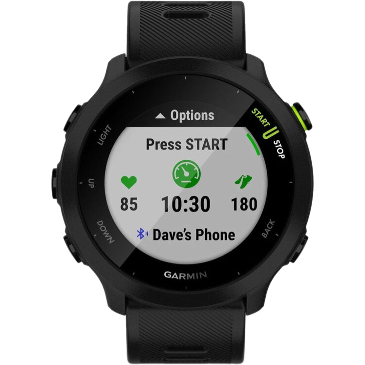 Умные часы Garmin Forerunner 55 Black - 010-02562-10 - фото 11