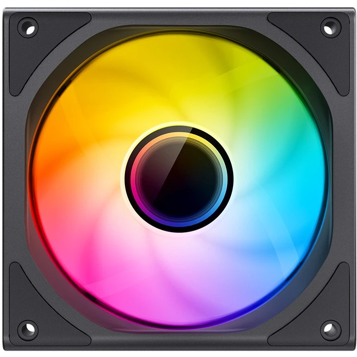 Вентилятор для корпуса Jonsbo ZK-120B Black (3 in 1) - ZK-120B(3 in 1) - фото 2