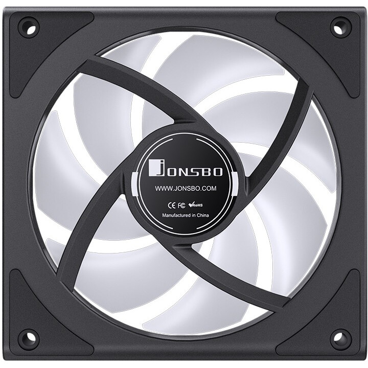 Вентилятор для корпуса Jonsbo ZK-120BR Black (3 in 1) - ZK-120BR(3 in 1) - фото 8
