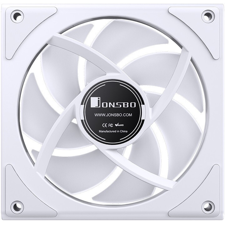 Вентилятор для корпуса Jonsbo ZK-120W White (3 in 1) - ZK-120W(3 in 1) - фото 8