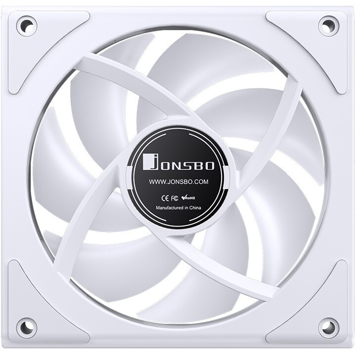 Вентилятор для корпуса Jonsbo ZK-120WR White (3 in 1) - ZK-120WR(3 in 1) - фото 8