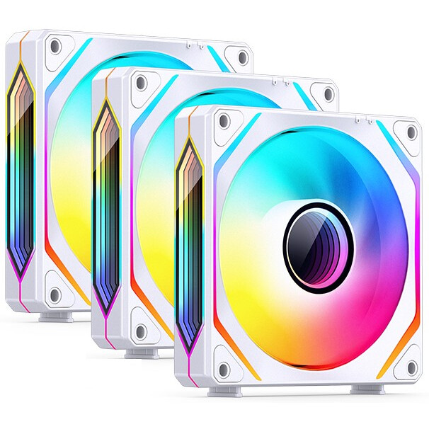 Вентилятор для корпуса Jonsbo ZL-120W White (3 in 1)